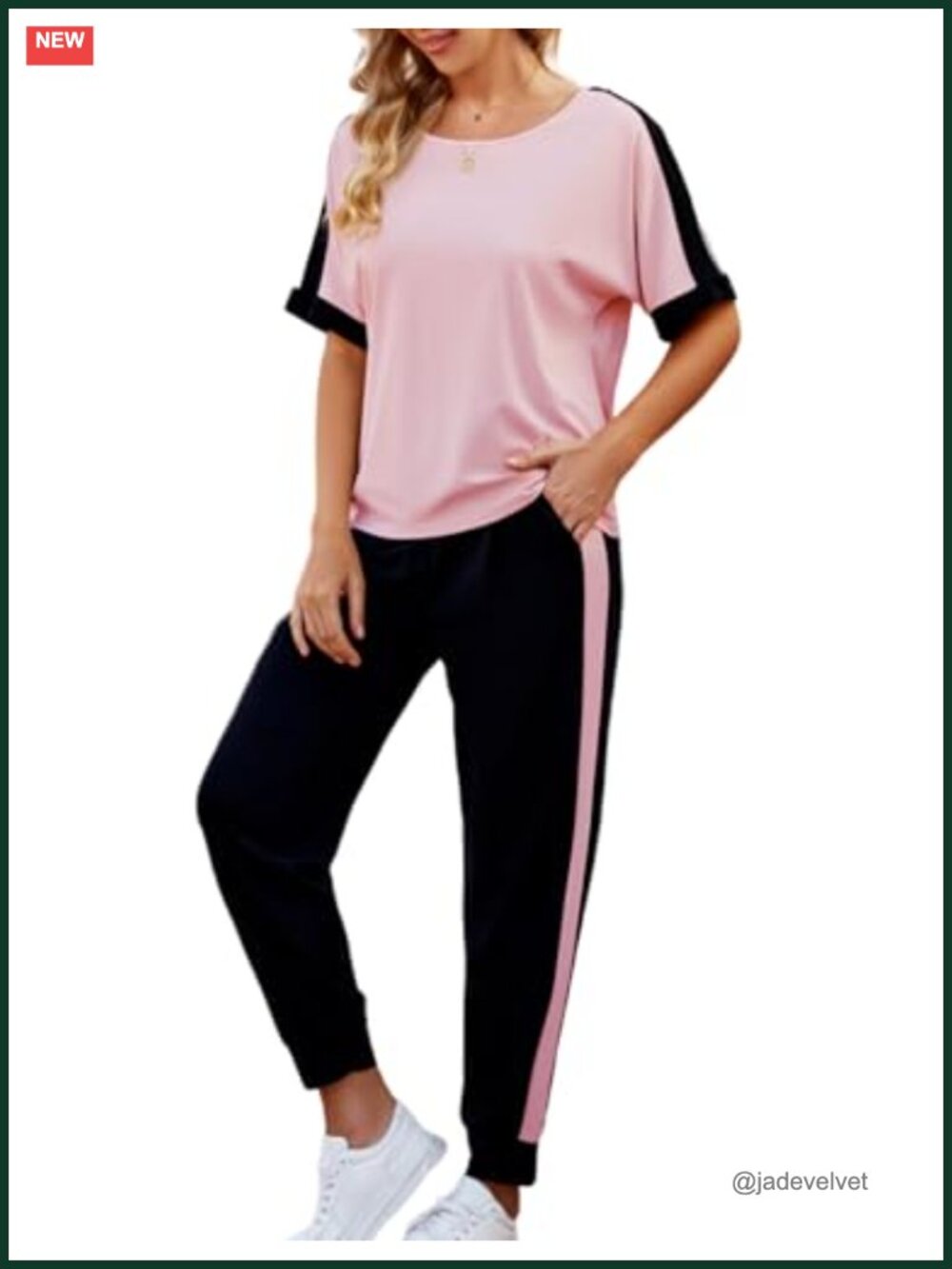 Women's 2 Piece Lounge Set Matching Sweatsuit Soft Activewear